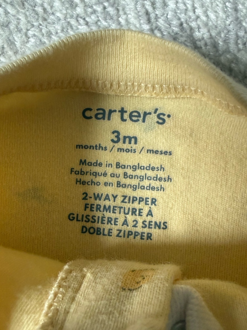 3 Carters Footies - Picture 4 of 6